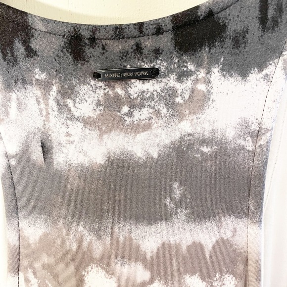 Andrew Marc New York Hi Low Tie Dye Tank Dress Size Large - Picture 4 of 8